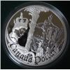 Image 2 : 2002 Queen Elizabeth Golden Jubilee Silver Dollar. Proof with Ultra Heavy Cameo. Housed in its origi