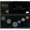 Image 1 : 1969 Eaton’s Year Set. Special set that commemorates Eaton’s 100th Anniversary. Uncirculated.