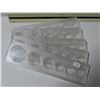 Image 1 : Lot of 5 hard plastic holders for Canadian mint sets. Lightly Used.