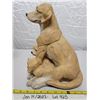 Image 3 : Mom & 2 pups golden lab yard/garden decoration (not wood)