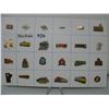 Image 1 : LOT OF 24 RAILROAD / TRAIN RELATED PINS - ALL DIFFERENT