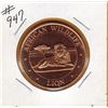 Image 1 : 1 OUNCE COPPER  .999 FINE - AFRICAN WILDLIFE - LION