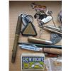 Image 2 : LOT of VARIOUS COLLECTIBLES (Fountain Pens, pocket Knife,  bullett corkscrew,  ink bottle,  etc)