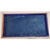 Image 2 : 3 hand made Wooden Display Cases - Velvet Lined 23x12/17x13/16x10.5"