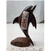 Image 1 : Carved Ironwood Dolphin 1970's Perfect Cond. 7.5" H
