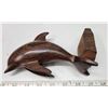 Image 2 : Carved Ironwood Dolphin 1970's Perfect Cond. 7.5" H