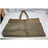 Image 2 : Stylish Burlap Slub Bag - Beach/All Purpose, Lined 21" W x 23" H (with Handles)