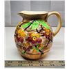 Image 1 : ROYAL ART POTTERY Pitcher England 1900's Handpainting is still vivid 5" Rare