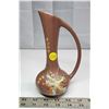 Image 1 : Lovely Hand Décor Canada Ewer #2600 Inlaid Leaf Design 7" H - Vintage