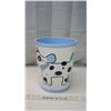 Image 2 : Waste Basket for Child/Teen's Room - so cute Heavy Melamite 10" H x 8"W