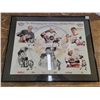 Image 1 : Winnipeg Jets All-Time All-Star Team 1972-96 Cherished Memories 27.5"x22"