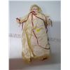 Image 2 : Porcelin Doll yellow dress red ribbons
