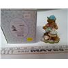 Image 1 : Cherished teddies " Saturday's child works hard for a living"