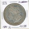 Image 2 : 1896 US .900 silver Morgan dollar AU-55