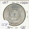 Image 1 : 1897 US .900 silver Morgan dollar UNC