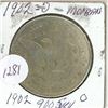 Image 1 : 1902-O US .900 silver Morgan dollar $1.00 EF-30