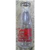 Image 3 : Palm Dairies milk bottle c/w topper 8 inch tall
