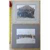 Image 1 : 2 Vintage photographs lumber camp 12" X 10"