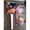 Image 1 : 3 1987 Penthouse Magazines c/w (5) pin up girl photos