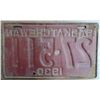 Image 2 : 1930 Sask Licence plate