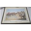Image 1 : 37.5"x28" "Walsh Meets Sitting Bull" RCMP Commemorative Print 81/500