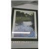 Image 1 : 17"x20" Fishing In Duck Pond Print