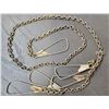 Image 6 : Milward's Snelled Hooks, Langley Fisherman's De-Liar, 2 Fish Chains; 42" w/ 4 hooks, 46.5" w/ 7 hook