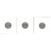 Image 2 : 1916, 1917, 1918 10¢ Silver Coins