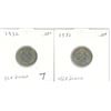 Image 1 : 1931, 1932 10¢ Silver Coins