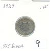 Image 1 : 1934 10¢ Silver Coins