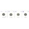 Image 1 : 1937, 1938, 1939, 1940 10¢ Silver Coins