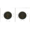 Image 2 : 2 Large One Cent Coins - 1890H & 1891