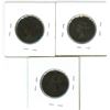 Image 2 : 3 Large One Cent Coins - 1893, 1894, 1895