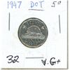 Image 4 : 1947 "Dot" 5¢ Coin