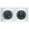 Image 2 : (2) $1 1979 Silver Coins (Griffon)