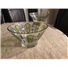 Image 1 : Vintage Anchor Hocking chip bowl and dip set. Excellent condition, no chips, cracks or worn paint.  
