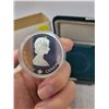 Image 3 : 1988 Calgary Olympic Winter Games $20.00 coin - 1 troy ounce 92.5% silver Royal Canadian Mint ' Biat