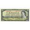 Image 1 : 1954 Canadian $20.00 Twenty Dollar bill