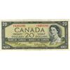 Image 1 : 1954 Canadian $20.00 Twenty Dollar bill