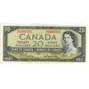 Image 1 : 1954 Canadian $20.00 Twenty Dollar bill