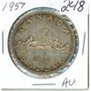 Image 1 : 1957 Canada $1 Coin
