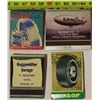 Image 2 : 7 Vintage match books advertising tires, goodyear, Ailas, Dunhop, Dominion