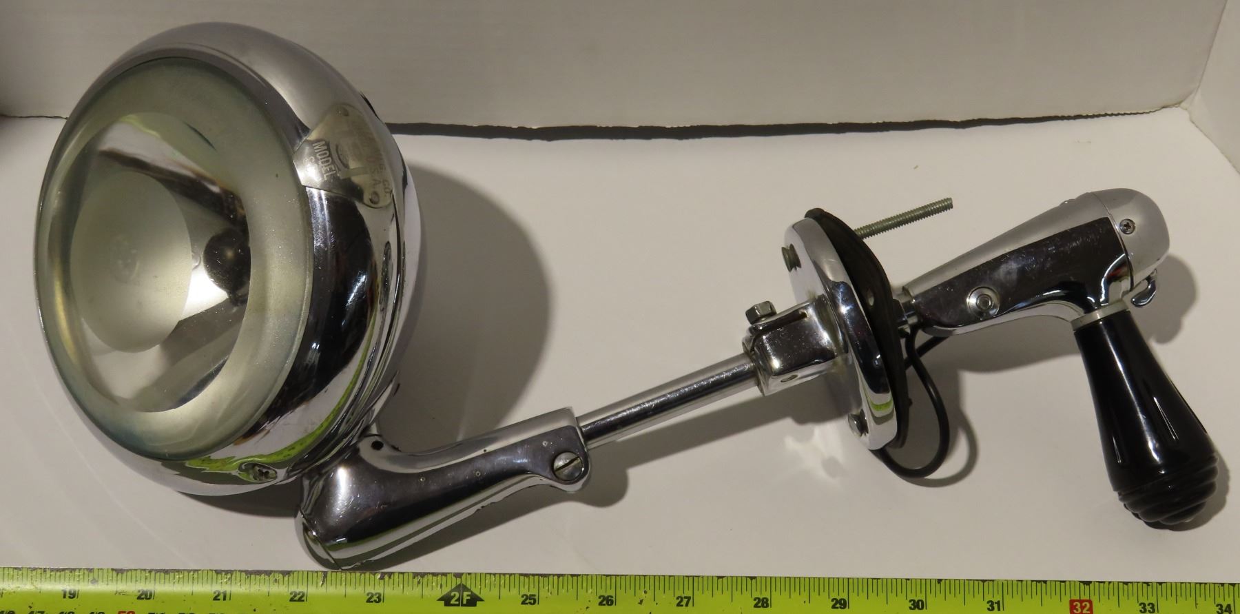 Vintage Ge Unity MFG. Co Model S6 truck police spot light (working) 6 ...