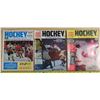 Image 1 : 3 1960's Hockey Magazines Gordie Howe on cover