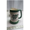 Image 5 : Man Cave Lot – Sask. Roughriders Beer Stein, JP Wiser Socks, Crown Royal Bag and Flag