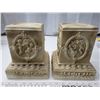 Image 1 : 2 Ceramic Pillar Candle Holders