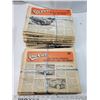 Image 3 : Vintage Old Cars Newspapers (30) and Family Herald (20)