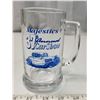Image 6 : Vintage Glass Jug, (3) Beer Steins and Wine Glass