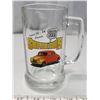 Image 7 : Vintage Glass Jug, (3) Beer Steins and Wine Glass