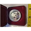 Image 2 : 1993 Stanley Cup Silver Dollar. Sterling Silver. Proof with Ultra Heavy Cameo. Housed in its origina